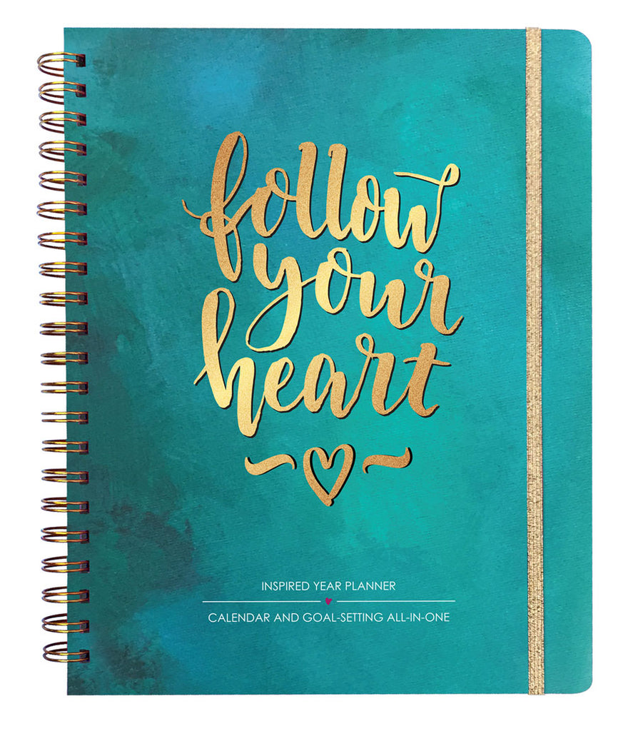 Inspired Year Planner - Follow Your Heart