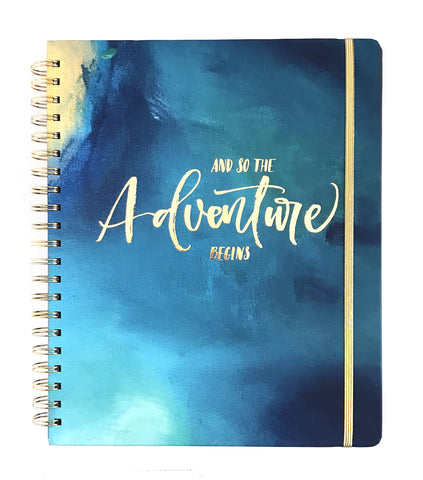 Inspired Year Planner | Large - Adventure Begins |